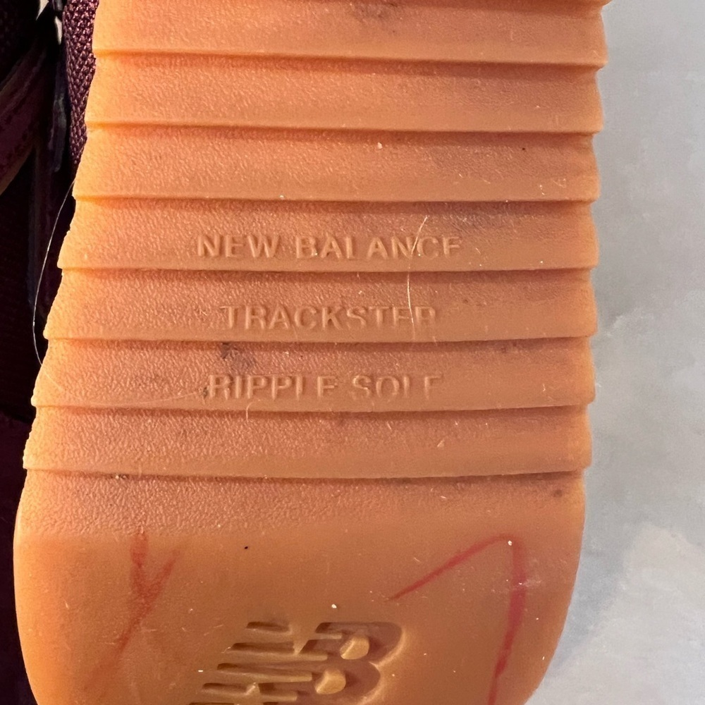 New Balance Men’s 501 Burgundy Suede Running Shoes Size UK 8 US 8.5 - Picture 13 of 13